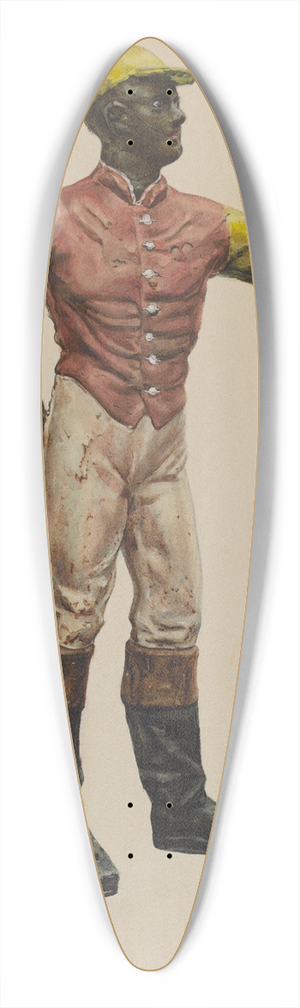 Elizabeth Fairchild - Jockey Hitching Post 39.3 inch art pintail longboard deck