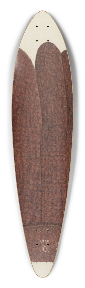 Elizabeth Moutal - Shaker Glove 39.3 inch art pintail longboard deck