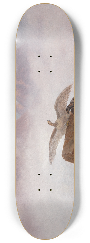 Carl Gustav Carus - Fantasy of the Alps 8.25 inch art skate deck Carl Gustav Carus - Fantasy of the Alps 8.25 inch art skate deck