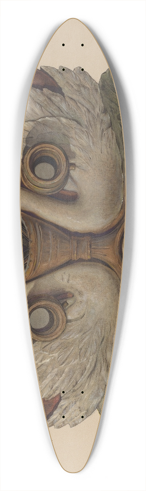 Elmer G. Anderson - Hose Holder 39.3 inch art pintail longboard deck