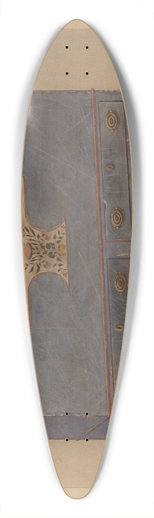 Elmer G. Anderson - Pa. German Chest 39.3 inch art pintail longboard deck