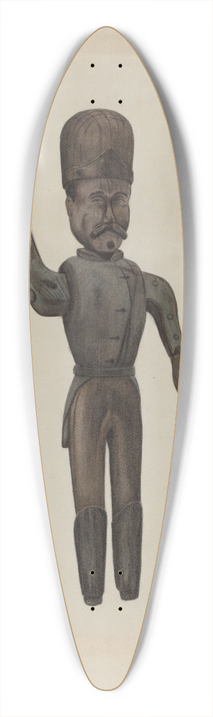 Elmer R. Kottcamp - Pa. German Weather Vane 39.3 inch art pintail longboard deck