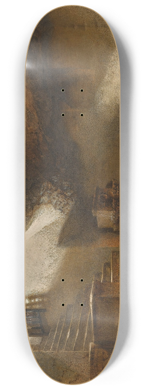 Carl Haag - The cave beneath the Holy rock, Jerusalem 8.25 inch art skate deck Carl Haag - The cave beneath the Holy rock, Jerusalem 8.25 inch art skate deck