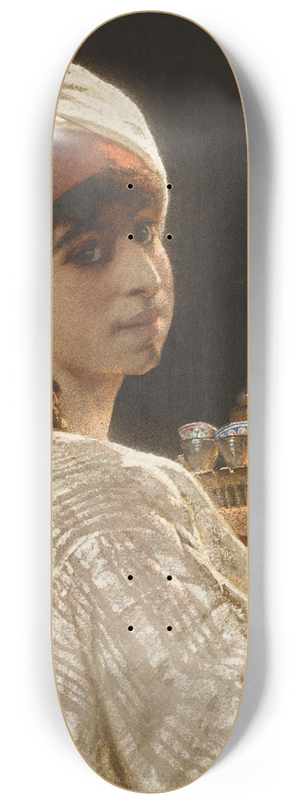 Carl Haag - The Coffee Service 8.25 inch art skate deck