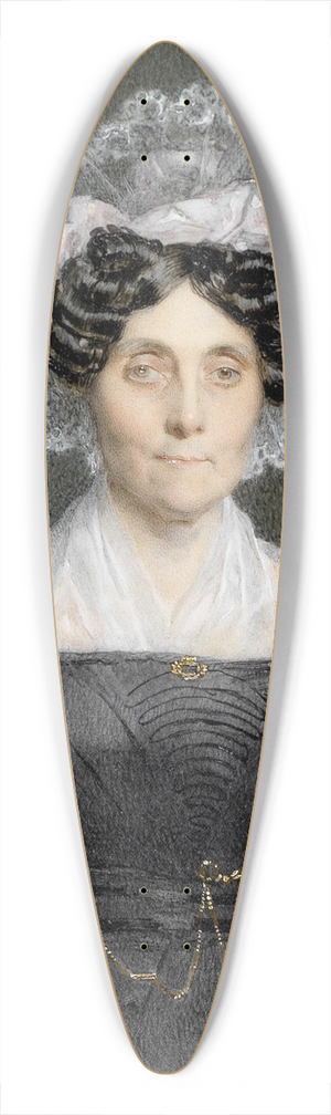 Emanuel Thomas Peter - Grfin Therese Thun 39.3 inch art pintail longboard deck