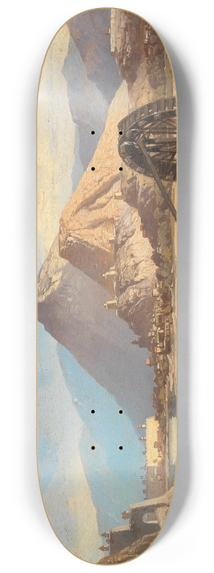 Carl Hasch - Partie aus Sdasien 8.25 inch art skate deck Carl Hasch - Partie aus Sdasien 8.25 inch art skate deck