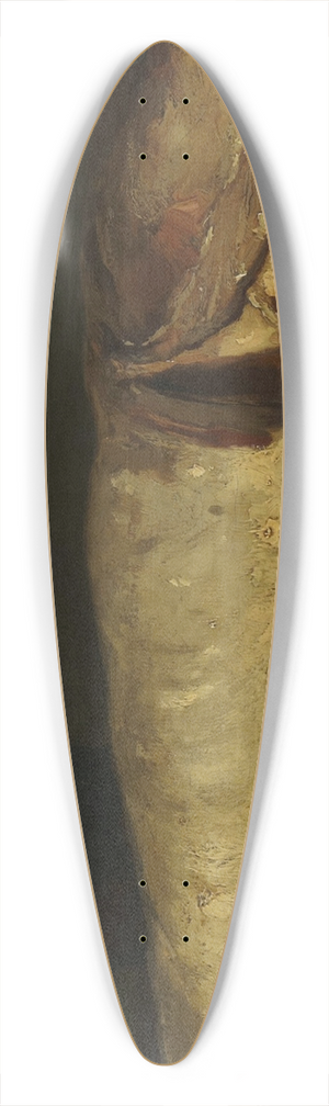 Emil Carlsen - Still Life with Fish 39.3 inch art pintail longboard deck