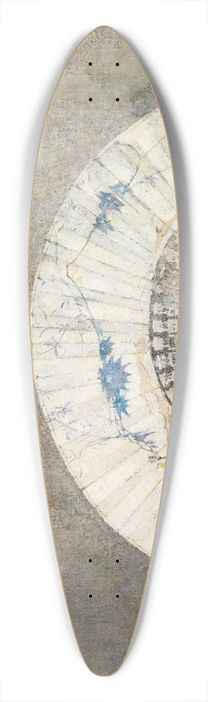 Emil Carlsen - The Fan 39.3 inch art pintail longboard deck