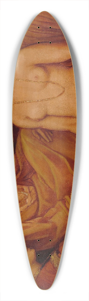 Emile Bernard - Au Harem 39.3 inch art pintail longboard deck