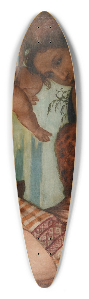 Emile Bernard - Hercule et Omphale 39.3 inch art pintail longboard deck