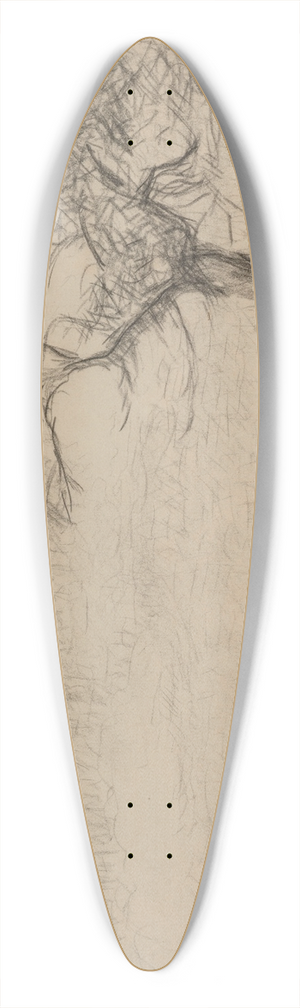 Emile Bernard - Paysage 39.3 inch art pintail longboard deck