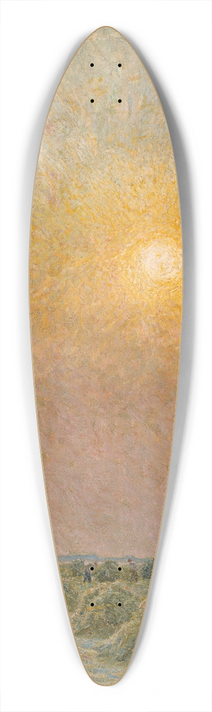 Emile Claus - Sunset 39.3 inch art pintail longboard deck