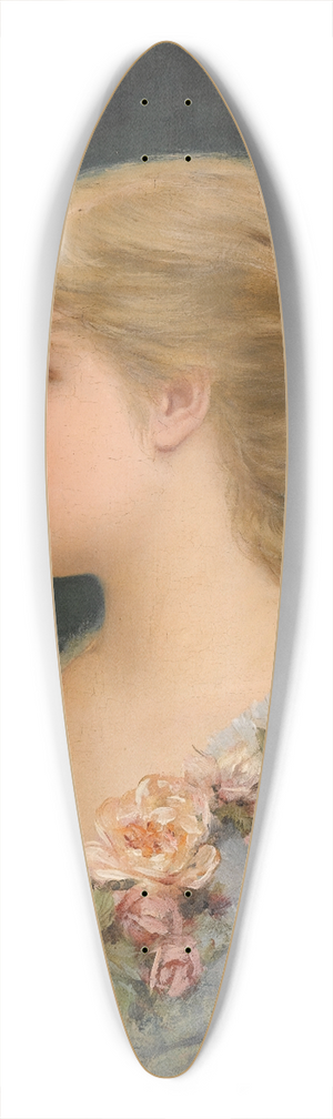 Emile Eisman-Semenowsky - Portrait Of A Girl 39.3 inch art pintail longboard deck
