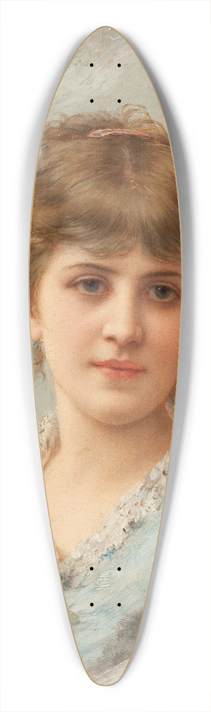 Emile Eisman-Semenowsky - Portrait of a Lady 39.3 inch art pintail longboard deck