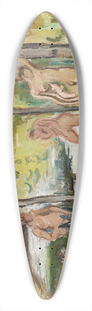 Emile Othon Friesz - Baigneuses sur la Rance 39.3 inch art pintail longboard deck