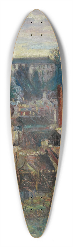 Emile Othon Friesz - Falaise 39.3 inch art pintail longboard deck Emile Othon Friesz - Falaise 39.3 inch art pintail longboard deck