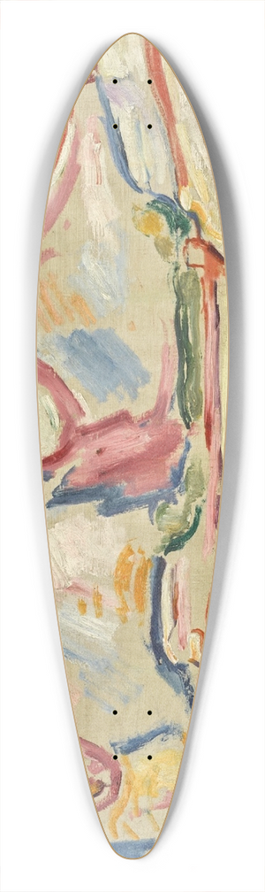 Emile Othon Friesz - La Ciotat 39.3 inch art pintail longboard deck