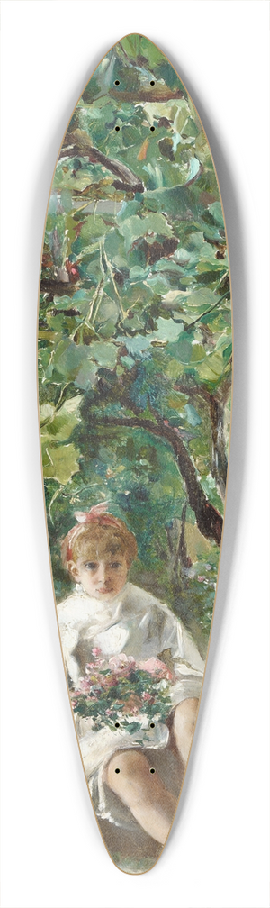 Emilio Sala y Francs - Abandoned Doll 39.3 inch art pintail longboard deck