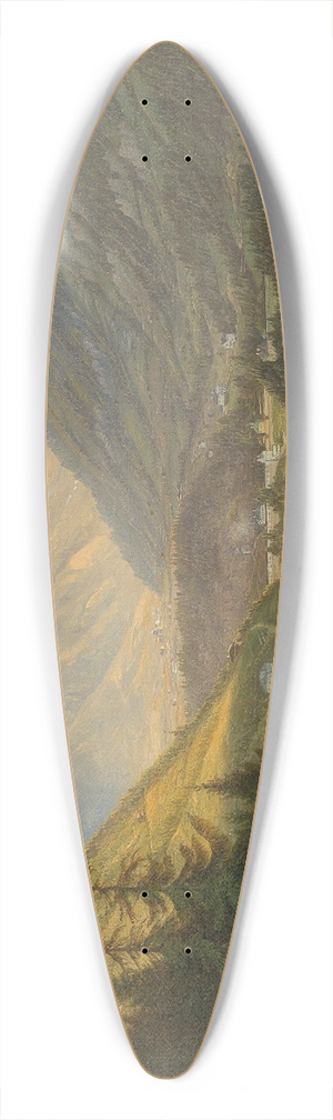 Emil Ludwig Lhr - View of Bad Gastein 39.3 inch art pintail longboard deck Emil Ludwig Lhr - View of Bad Gastein 39.3 inch art pintail longboard deck