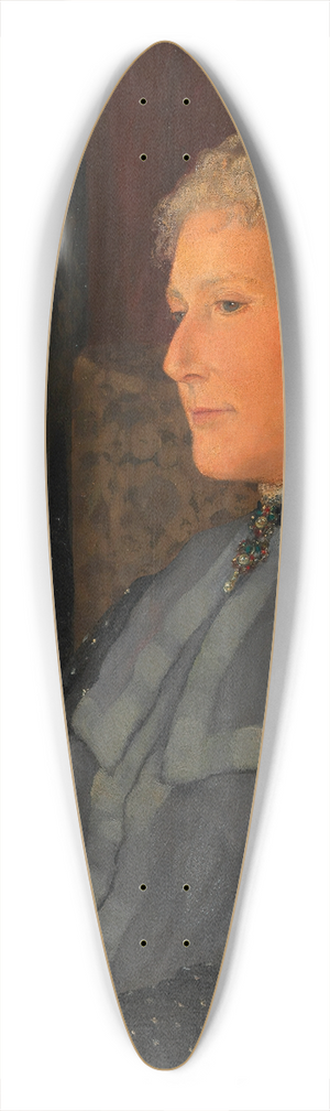 Emil Orlik - Franziska (Fanny) Wertheimstein 39.3 inch art pintail longboard deck