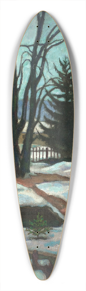 Emil Orlik - Winter 39.3 inch art pintail longboard deck