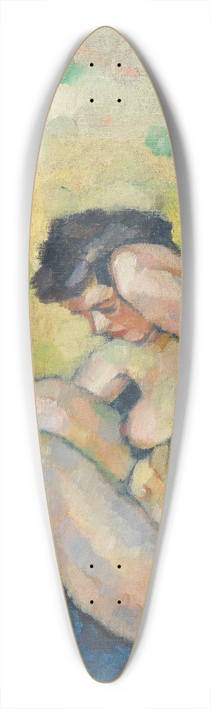 Emil Rudolf Weiss - Akt 39.3 inch art pintail longboard deck