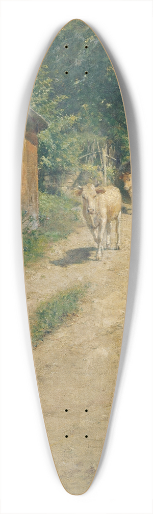 Emil Strecker - Der Halter kommt 39.3 inch art pintail longboard deck