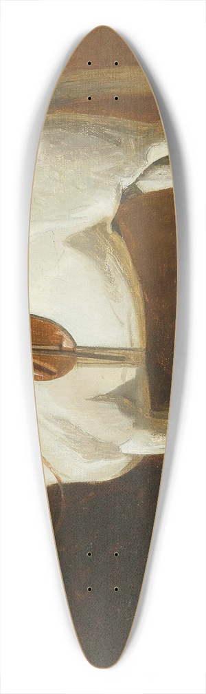 Emil Volkers - Gesattelter Schimmel im Stall 39.3 inch art pintail longboard deck