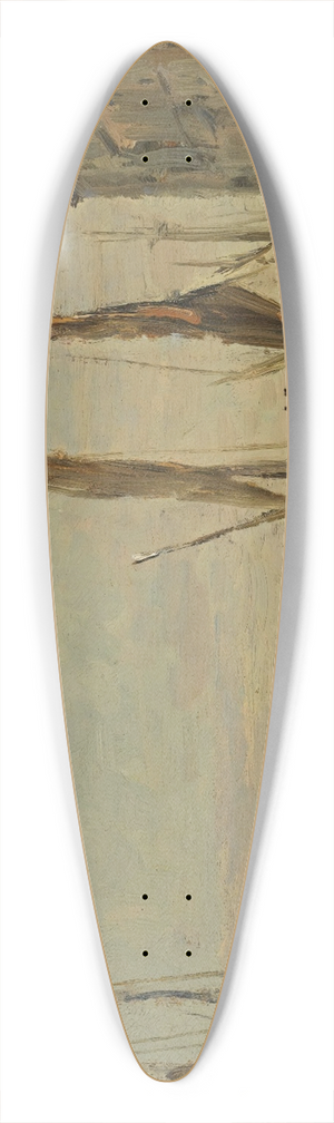 Emma Ciardi - Sailing Boats, Venice 39.3 inch art pintail longboard deck
