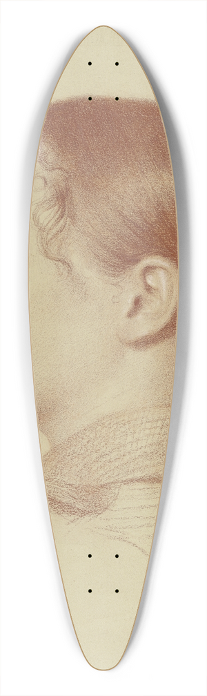 Emma Heerdt - Bildnis einer Frau im Profil (Bildnis des Frulein Irma Mller-Krmer) 39.3 inch art pintail longboard deck Emma Heerdt - Bildnis einer Frau im Profil (Bildnis des Frulein Irma Mller-Krmer) 39.3 inch art pintail longboard deck