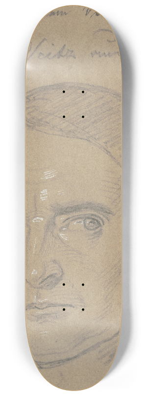 Carl Hoff - Politischer Gefangener aus Hanau zu Kassel 8.25 inch art skate deck