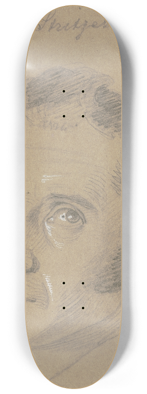 Carl Hoff - Politischer Gefangener aus Hanau zu Kassel 8.25 inch art skate deck