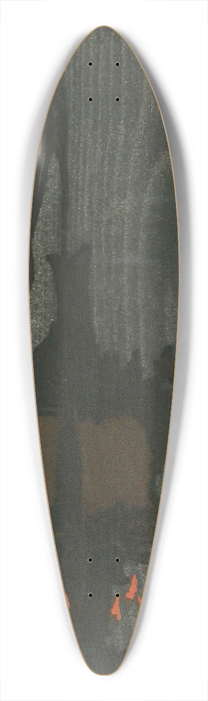 Eric O. W. Ehrstrm - Raft of Logs on a Lake at Night 39.3 inch art pintail longboard deck