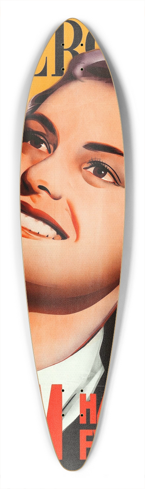 Eric Rohman - Adam Had Four Sons 39.3 inch art pintail longboard deck
