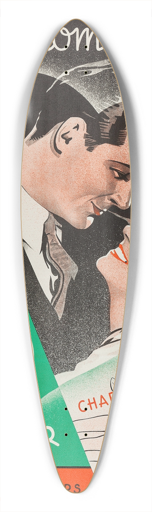 Eric Rohman - Change of Heart 39.3 inch art pintail longboard deck