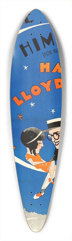 Eric Rohman - For Heavens Sake 39.3 inch art pintail longboard deck