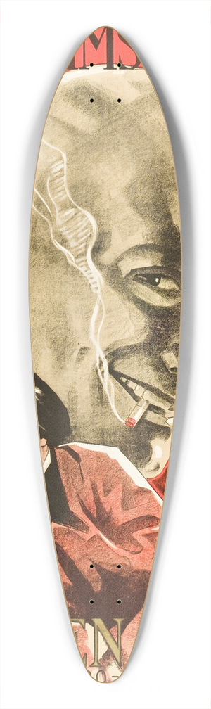 Eric Rohman - Greed 39.3 inch art pintail longboard deck