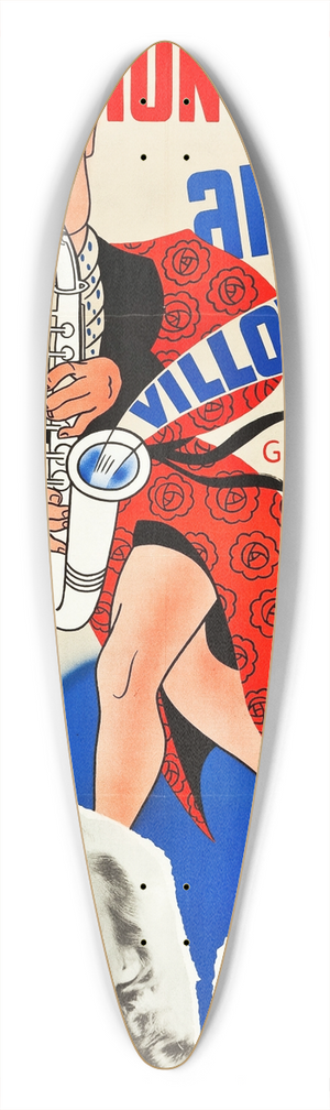 Eric Rohman - Here Comes Mr. Jordan 39.3 inch art pintail longboard deck