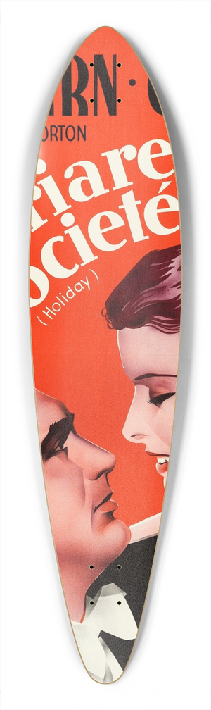 Eric Rohman - Holiday 39.3 inch art pintail longboard deck Eric Rohman - Holiday 39.3 inch art pintail longboard deck