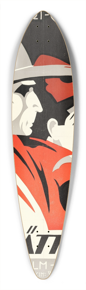 Eric Rohman - The Conversion of Frosty Blake 39.3 inch art pintail longboard deck