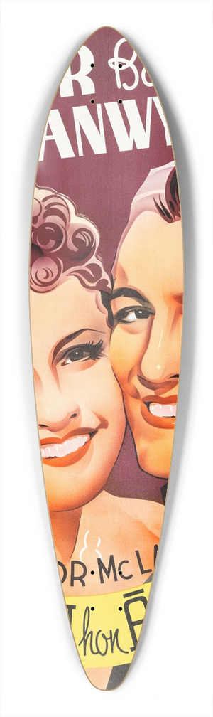 Eric Rohman - This is My Affair 39.3 inch art pintail longboard deck