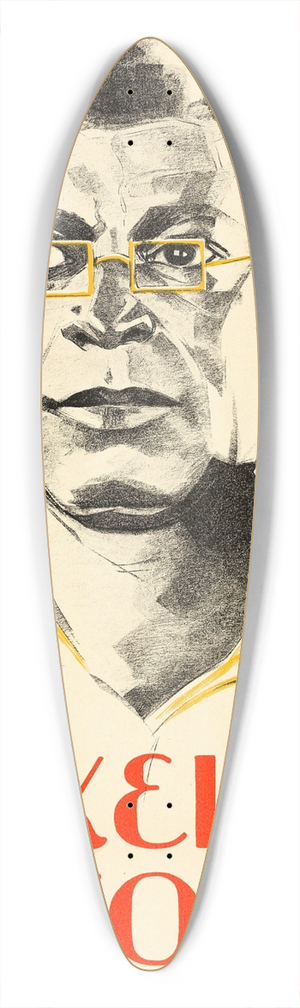 Eric Rohman - Uncle Toms Cabin  Onkel Tom 39.3 inch art pintail longboard deck Eric Rohman - Uncle Toms Cabin  Onkel Tom 39.3 inch art pintail longboard deck
