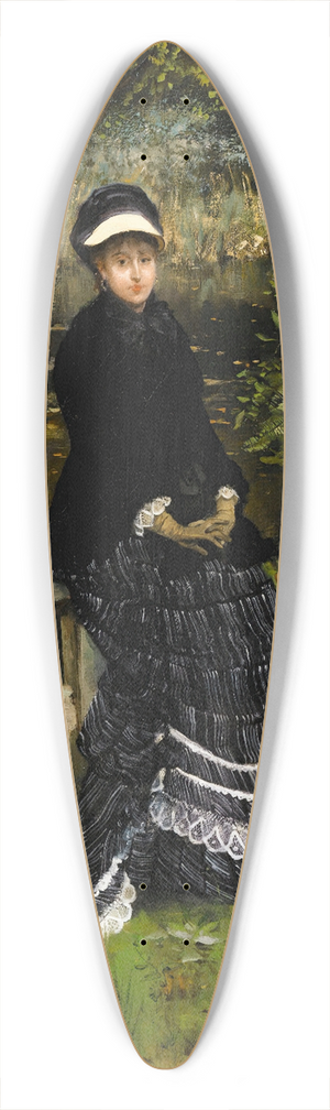 Ernest-Ange Duez - Mlancolie 39.3 inch art pintail longboard deck