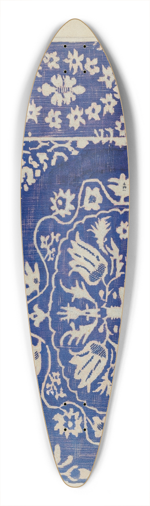 Ernest A. Towers, Jr. - Woven Coverlet 39.3 inch art pintail longboard deck