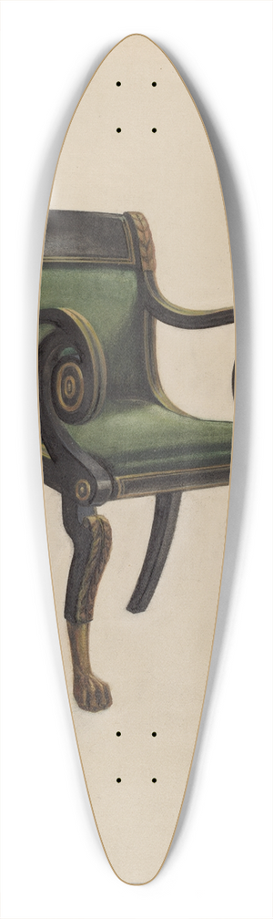 Ernest Busenbark - Armchair 39.3 inch art pintail longboard deck