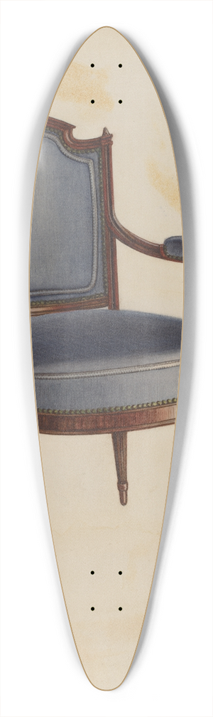 Ernest Busenbark - Armchair 39.3 inch art pintail longboard deck