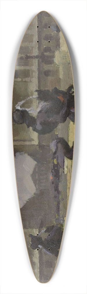 Ernest Jules Renoux - La Place de la Concorde et la rue Royale 39.3 inch art pintail longboard deck