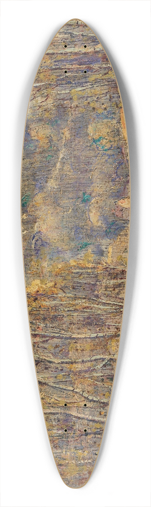 Ernest Lawson - Beeches 39.3 inch art pintail longboard deck