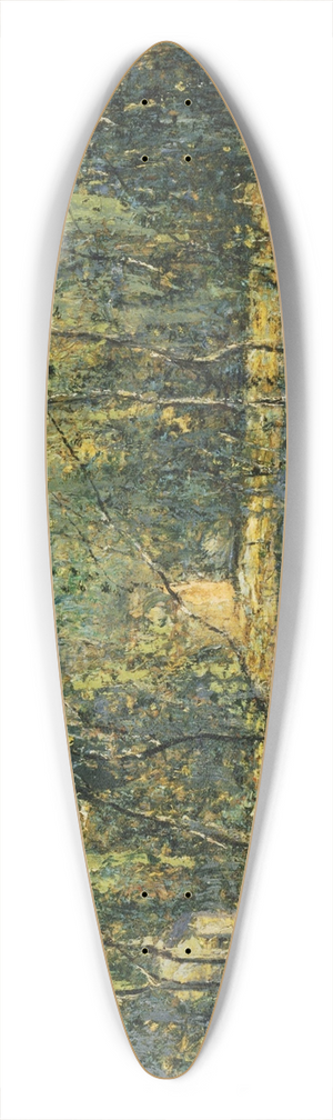 Ernest Lawson - Spring Morning 39.3 inch art pintail longboard deck
