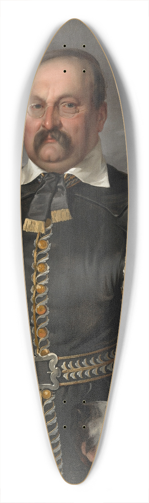 Ernst Christian Moser - Franz Anton Ritter von Jakomini in Bergmannsuniform 39.3 inch art pintail longboard deck